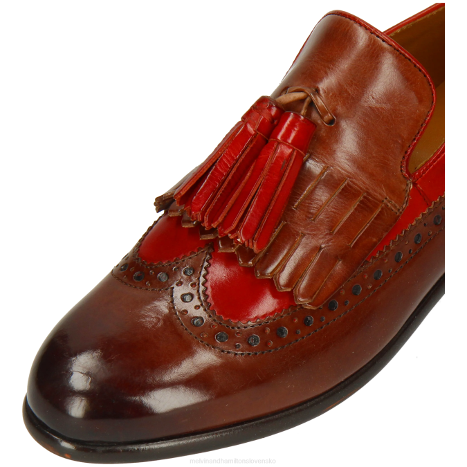 Melvin & Hamilton ženy selina 3 B0T21316 mokasíny hnedá