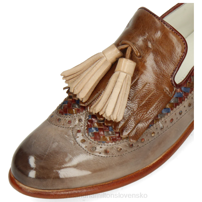 Melvin & Hamilton ženy selina 3 B0T21475 mokasíny sivá