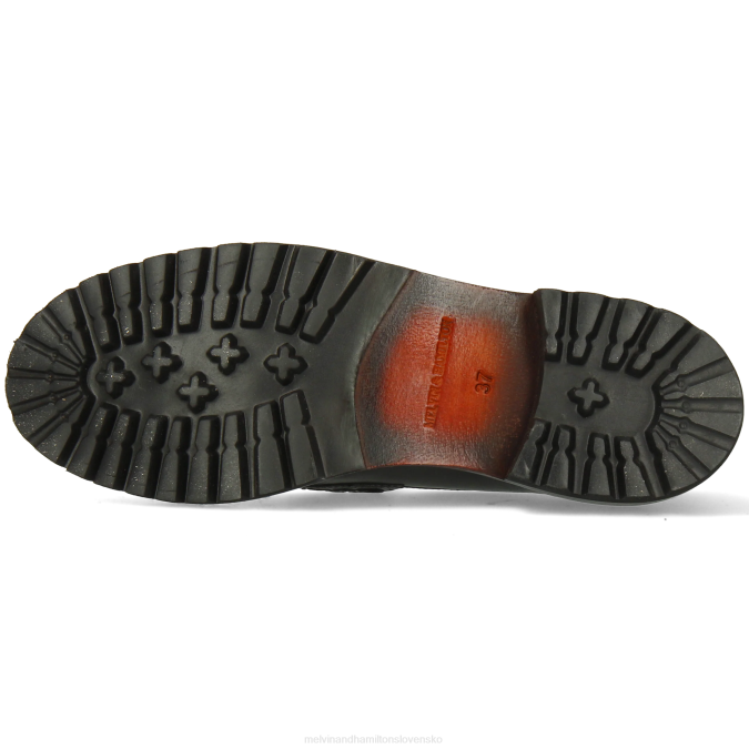 Melvin & Hamilton ženy vláda 6 B0T21309 mokasíny čierna