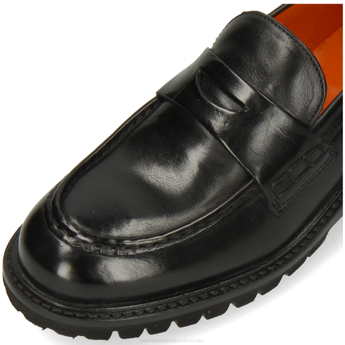 Melvin & Hamilton ženy vláda 6 B0T21309 mokasíny čierna