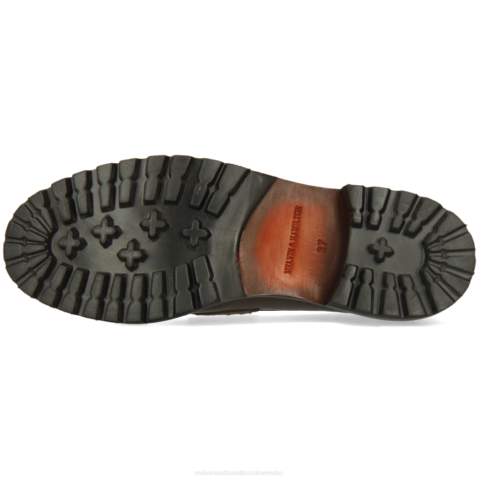 Melvin & Hamilton ženy vláda 6 B0T21384 mokasíny hnedá