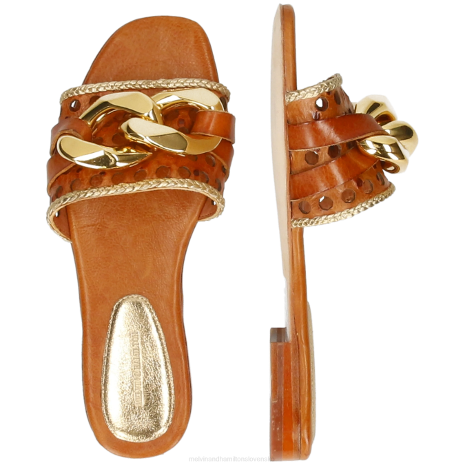 Melvin & Hamilton ženy Nikita 33 B0T21535 muly hnedá