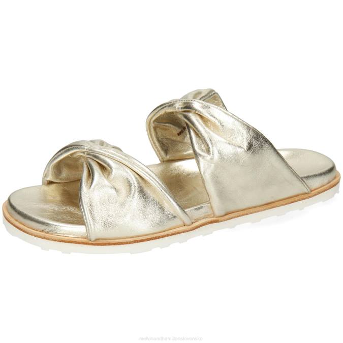 Melvin & Hamilton ženy Wilma 16 B0T21659 muly zlato