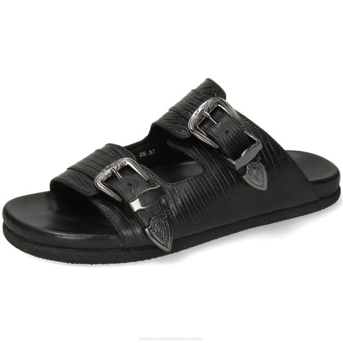 Melvin & Hamilton ženy Wilma 25 B0T21767 muly čierna