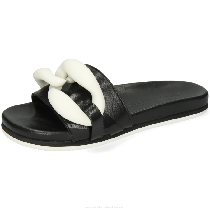 Melvin & Hamilton ženy Wilma 26 B0T21655 muly čierna