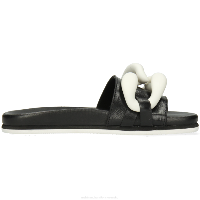 Melvin & Hamilton ženy Wilma 26 B0T21655 muly čierna