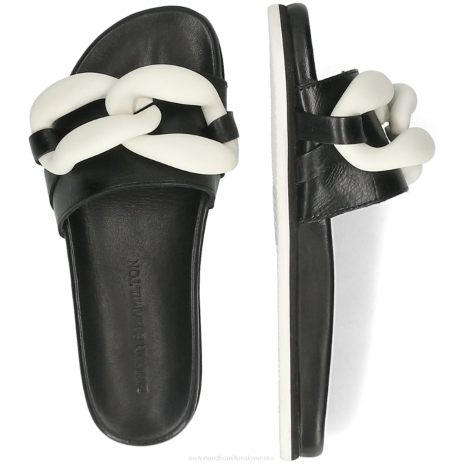 Melvin & Hamilton ženy Wilma 26 B0T21655 muly čierna