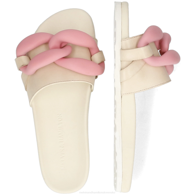 Melvin & Hamilton ženy Wilma 26 B0T21692 muly biely