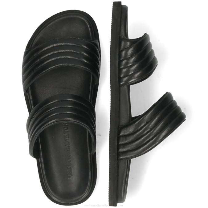 Melvin & Hamilton ženy Wilma 38 B0T21679 muly čierna