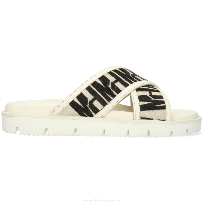 Melvin & Hamilton ženy Wilma 9 B0T21657 muly biely