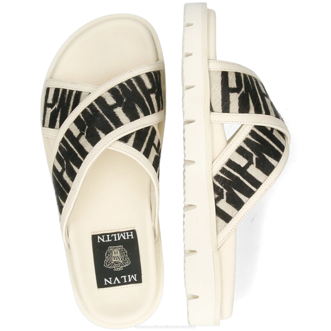 Melvin & Hamilton ženy Wilma 9 B0T21657 muly biely