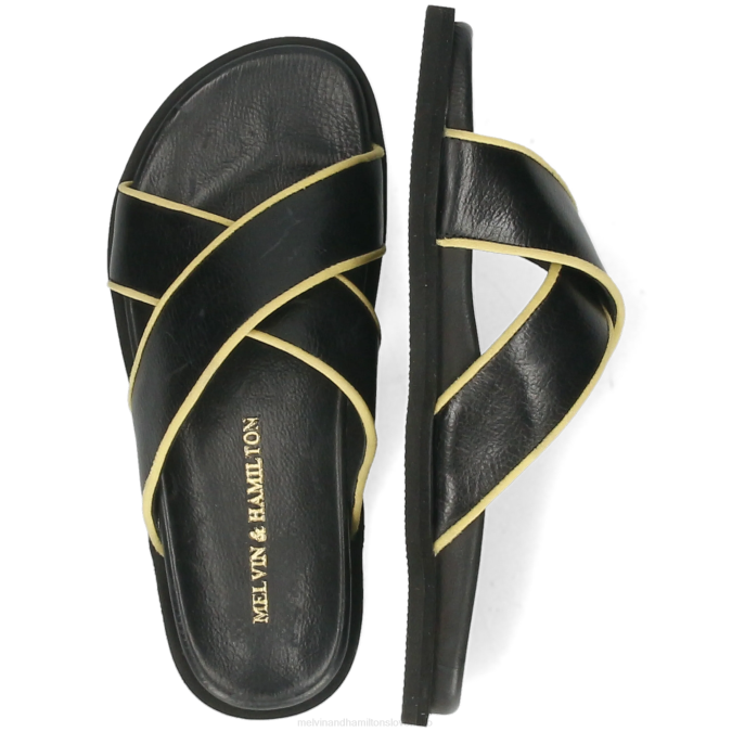 Melvin & Hamilton ženy Wilma 9 B0T21741 muly čierna