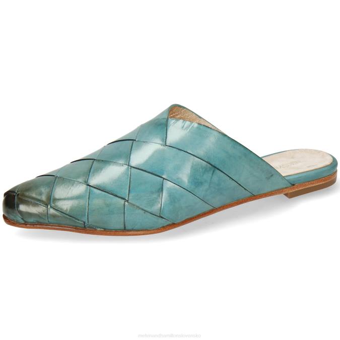 Melvin & Hamilton ženy alexa 42 B0T21643 muly tyrkysová