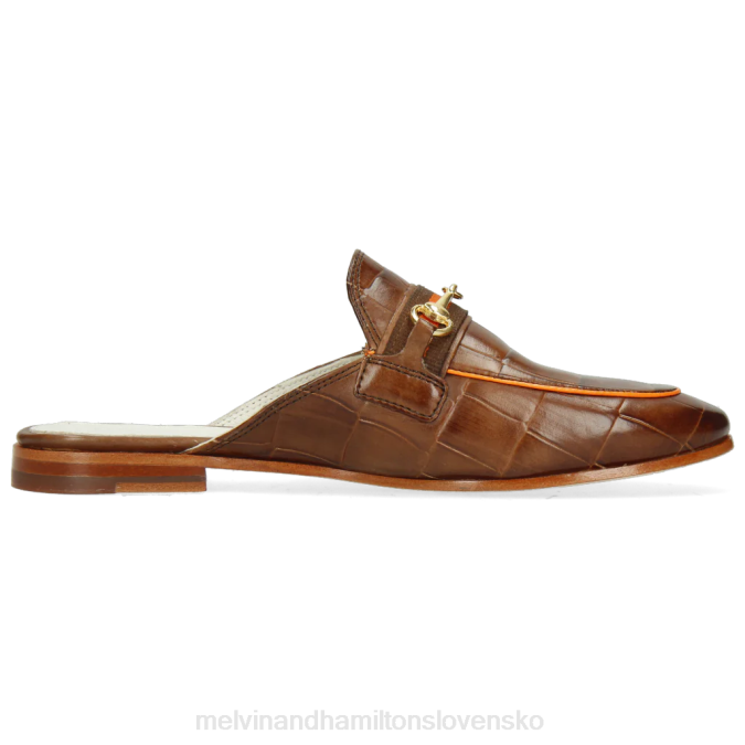 Melvin & Hamilton ženy šarlátová 46 B0T21708 muly hnedá