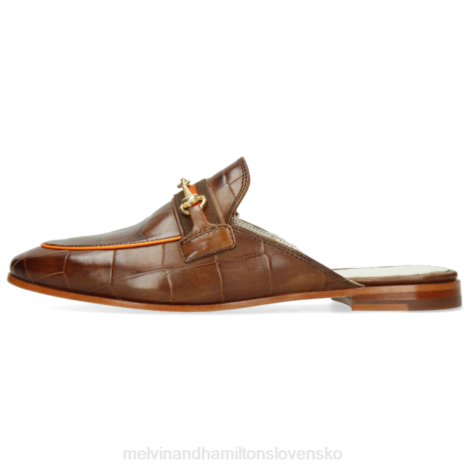 Melvin & Hamilton ženy šarlátová 46 B0T21708 muly hnedá