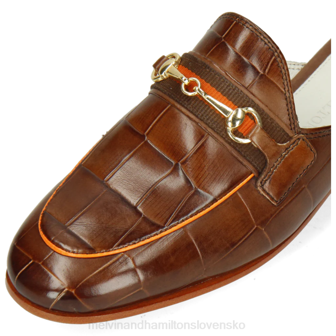 Melvin & Hamilton ženy šarlátová 46 B0T21708 muly hnedá