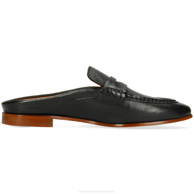 Melvin & Hamilton ženy šarlátová 71 B0T21543 muly čierna