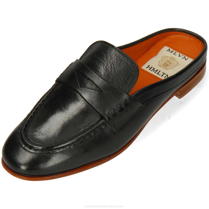 Melvin & Hamilton ženy šarlátová 71 B0T21543 muly čierna