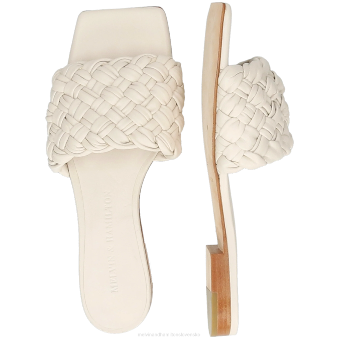 Melvin & Hamilton ženy eglantína 1 B0T21533 muly biely