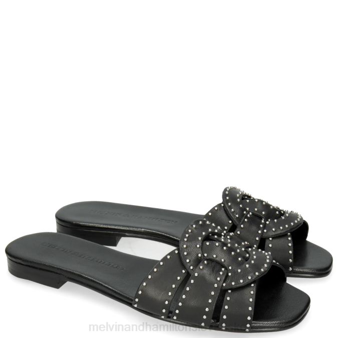 Melvin & Hamilton ženy elódia 13 B0T21768 muly čierna