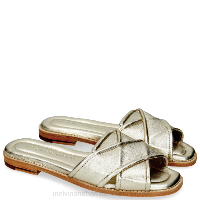 Melvin & Hamilton ženy elódia 14 B0T21706 muly zlato