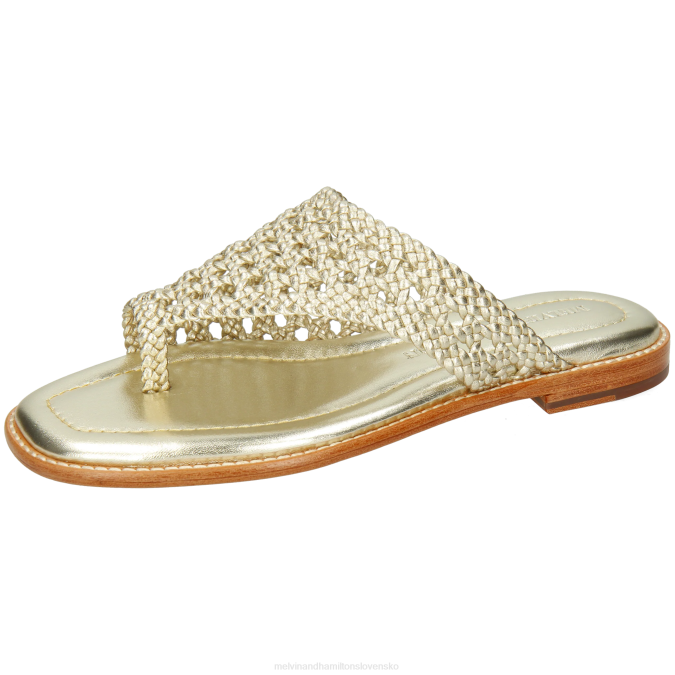 Melvin & Hamilton ženy elódia 16 B0T21561 muly zlato