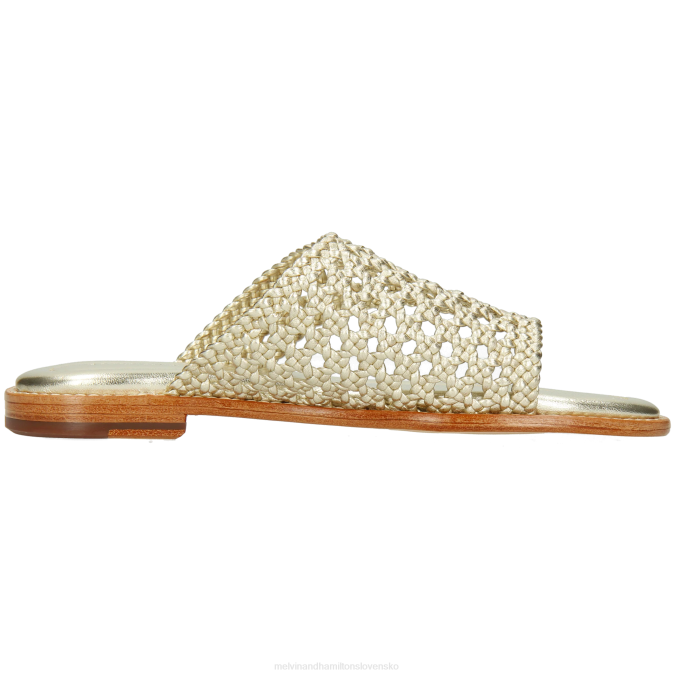 Melvin & Hamilton ženy elódia 16 B0T21561 muly zlato