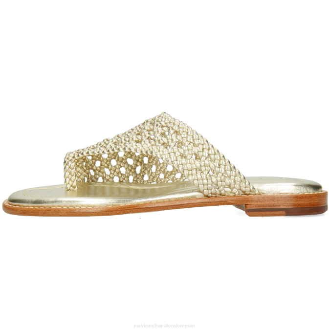 Melvin & Hamilton ženy elódia 16 B0T21561 muly zlato