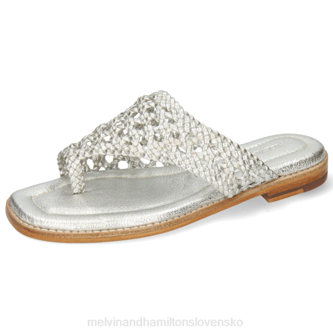 Melvin & Hamilton ženy elódia 16 B0T21681 muly striebro
