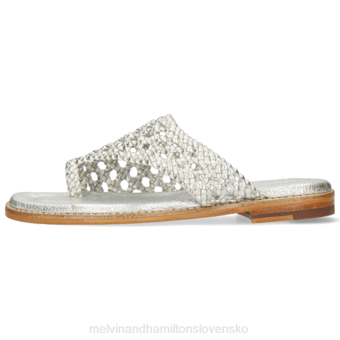 Melvin & Hamilton ženy elódia 16 B0T21681 muly striebro