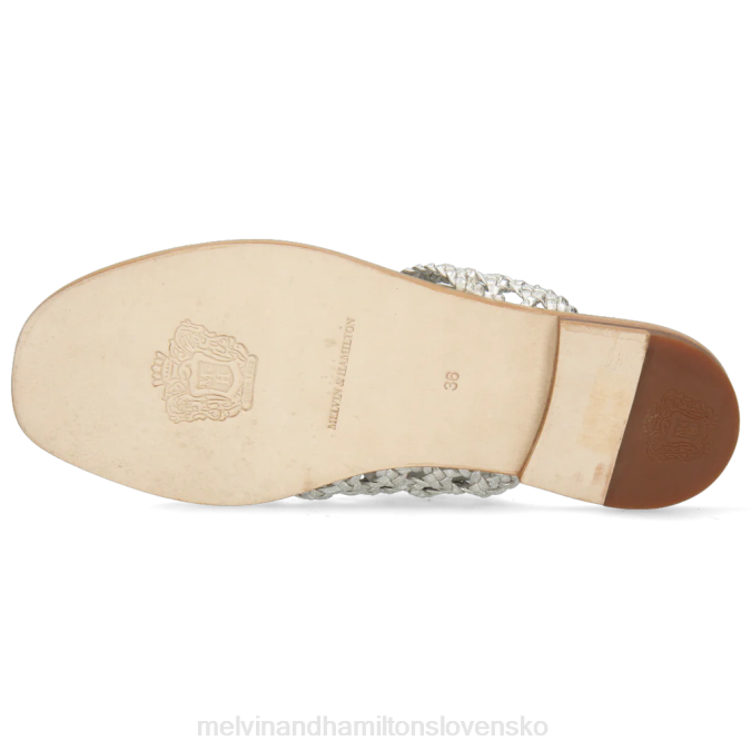 Melvin & Hamilton ženy elódia 16 B0T21681 muly striebro