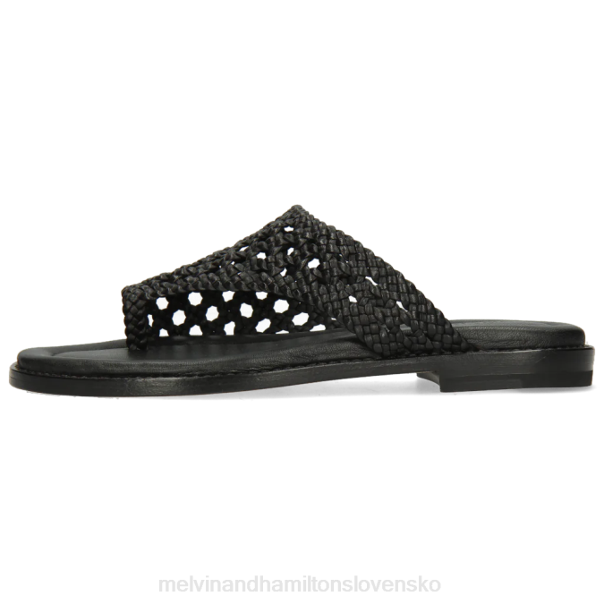 Melvin & Hamilton ženy elódia 16 B0T21733 muly čierna
