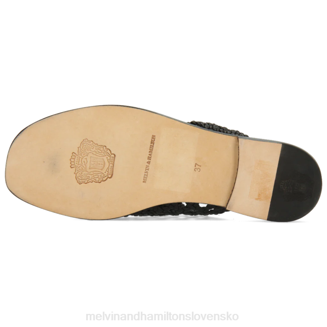 Melvin & Hamilton ženy elódia 16 B0T21733 muly čierna