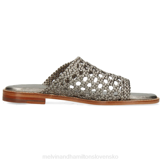 Melvin & Hamilton ženy elódia 16 B0T21749 muly striebro