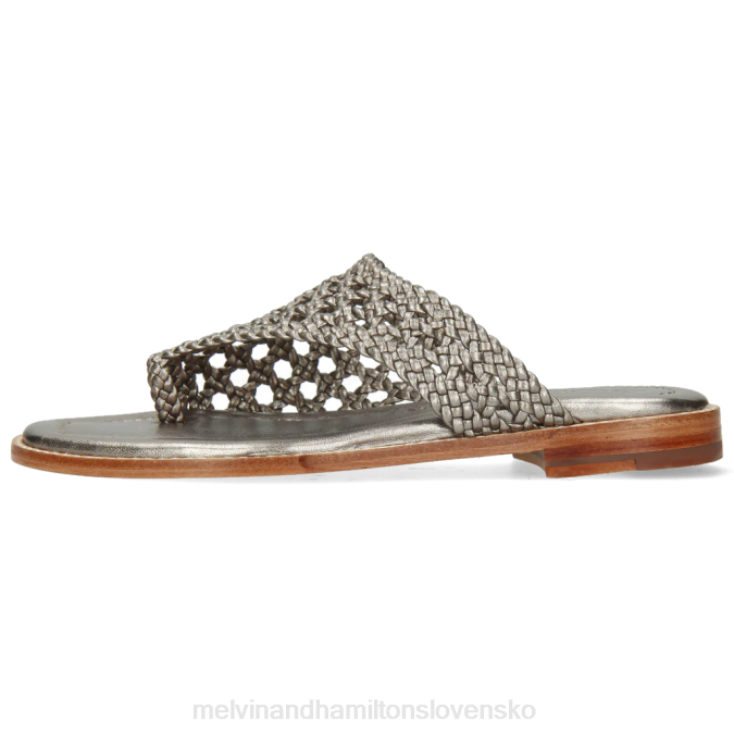 Melvin & Hamilton ženy elódia 16 B0T21749 muly striebro