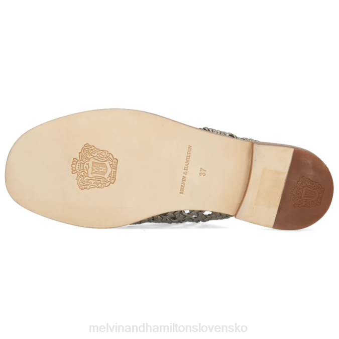 Melvin & Hamilton ženy elódia 16 B0T21749 muly striebro