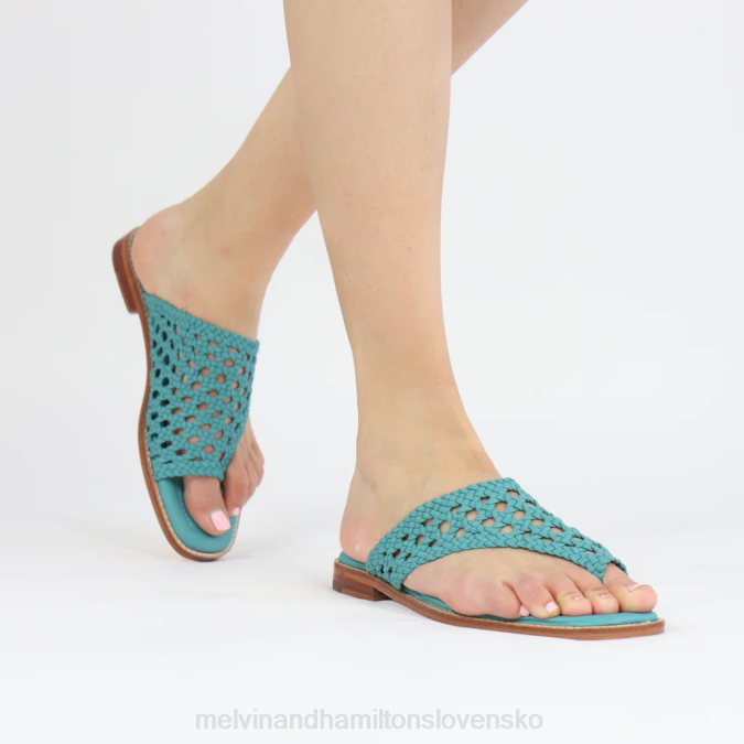 Melvin & Hamilton ženy elódia 16 B0T21766 muly tyrkysová