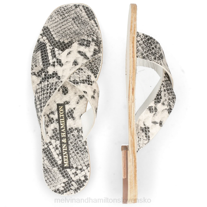 Melvin & Hamilton ženy elódia 18 B0T21757 muly sivá