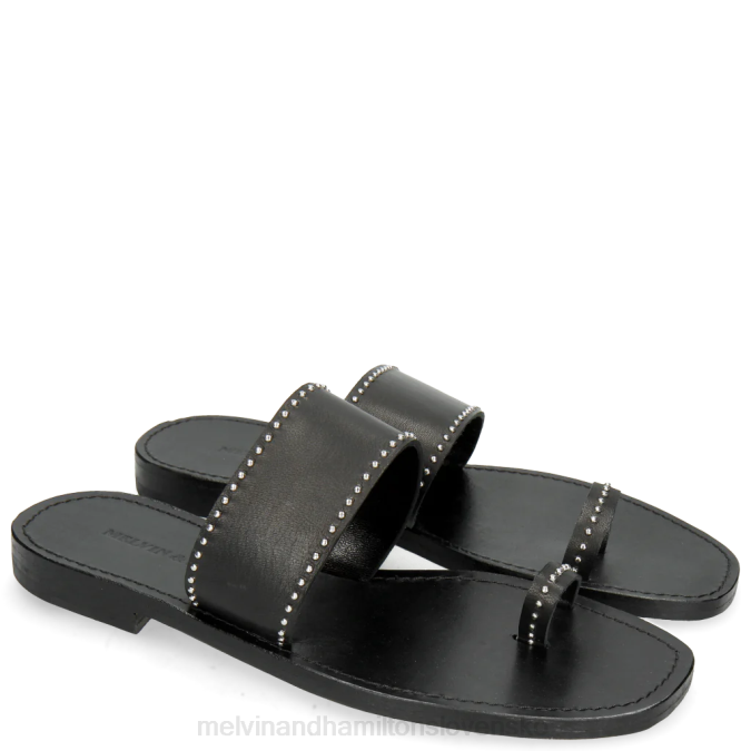 Melvin & Hamilton ženy elódia 19 B0T21758 muly čierna