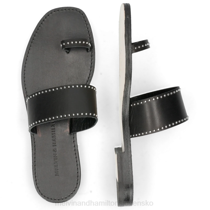 Melvin & Hamilton ženy elódia 19 B0T21758 muly čierna