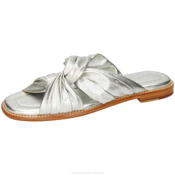 Melvin & Hamilton ženy elódia 22 B0T21614 muly striebro