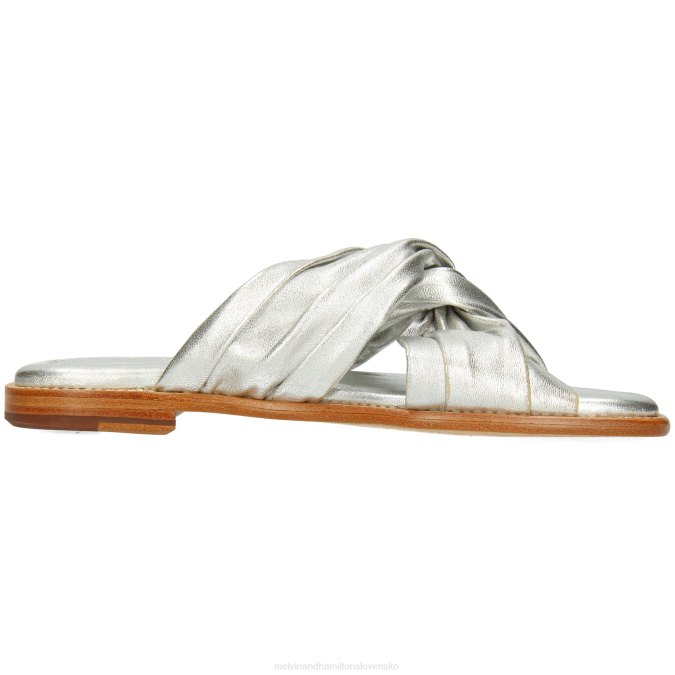 Melvin & Hamilton ženy elódia 22 B0T21614 muly striebro