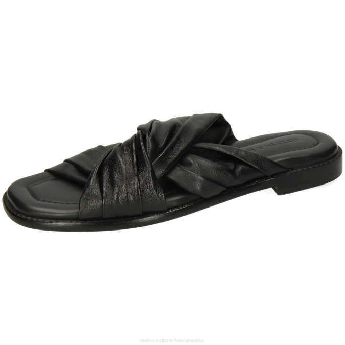 Melvin & Hamilton ženy elódia 22 B0T21617 muly čierna