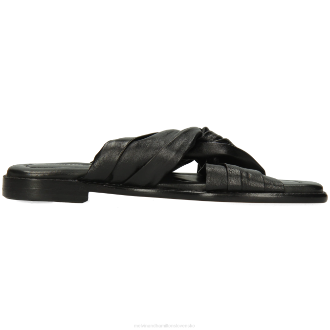 Melvin & Hamilton ženy elódia 22 B0T21617 muly čierna
