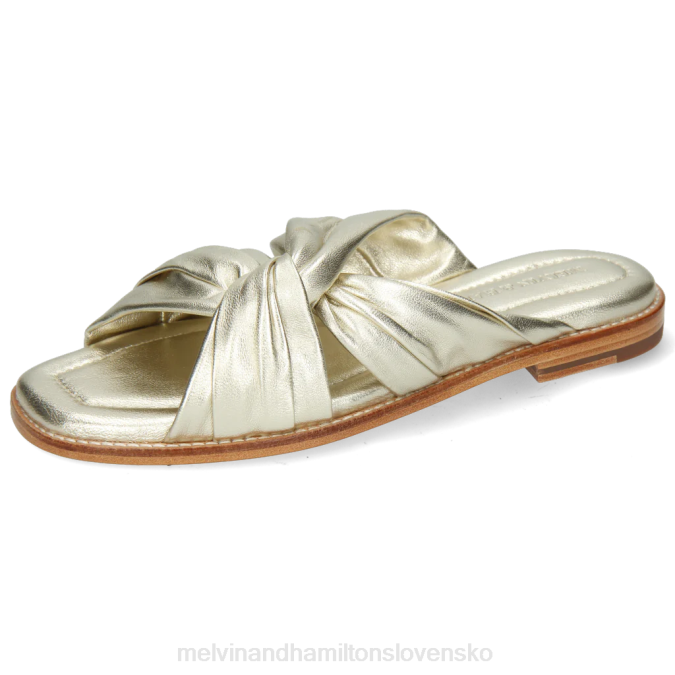 Melvin & Hamilton ženy elódia 22 B0T21654 muly zlato