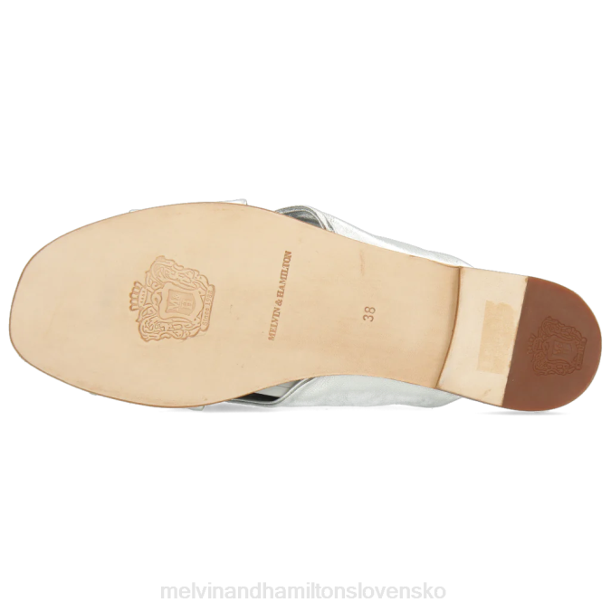 Melvin & Hamilton ženy elódia 47 B0T21773 muly striebro