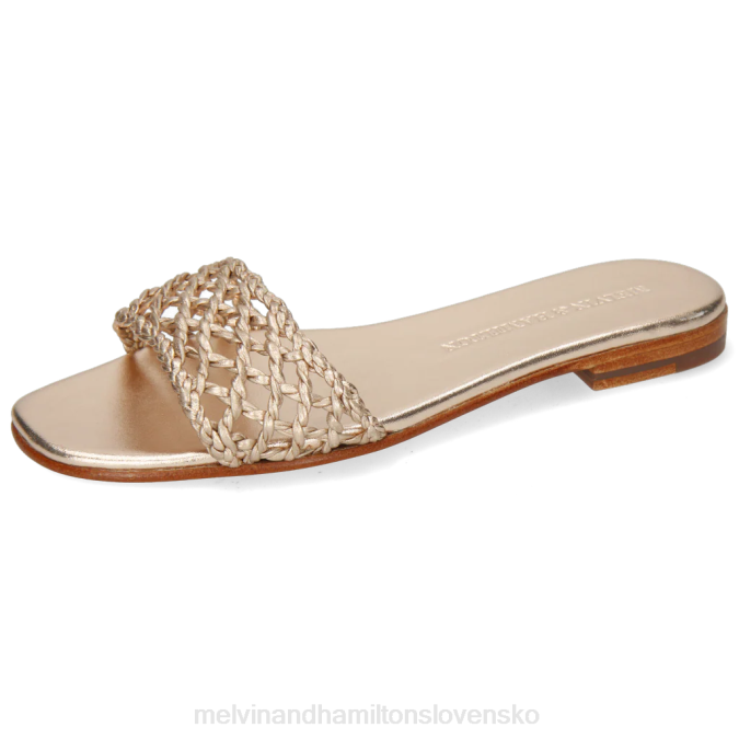 Melvin & Hamilton ženy elódia 49 B0T21664 muly zlato
