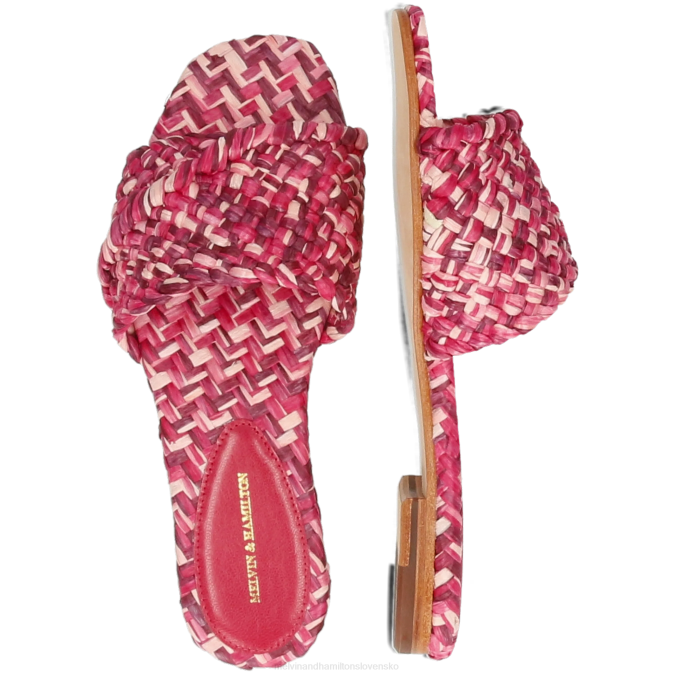 Melvin & Hamilton ženy elódia 53 B0T21611 muly Ružová