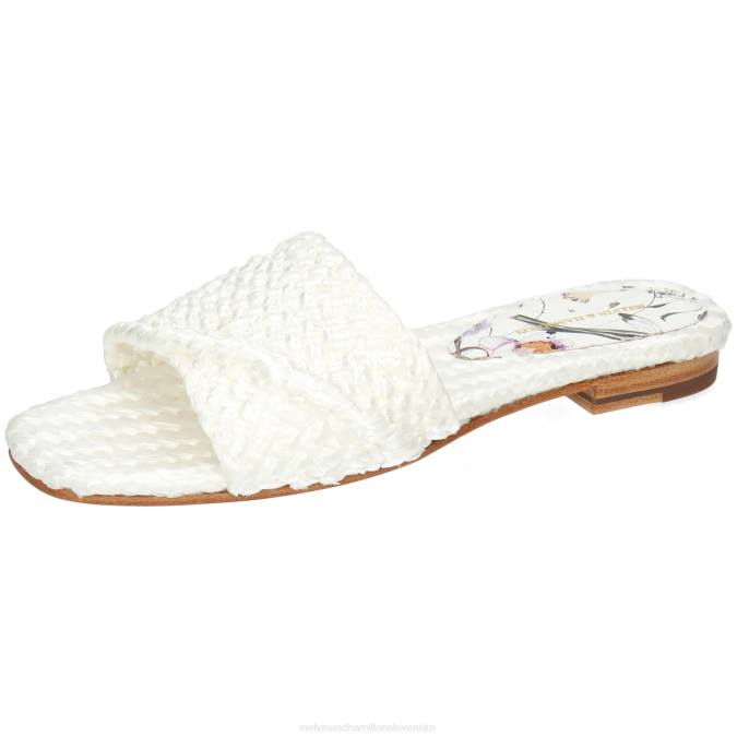 Melvin & Hamilton ženy elódia 53 B0T21696 muly biely
