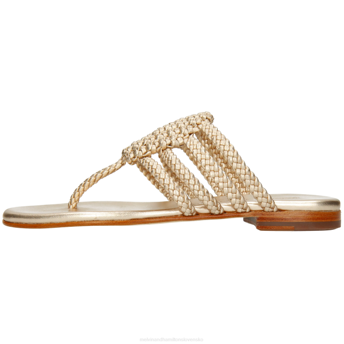 Melvin & Hamilton ženy elódia 61 B0T21545 muly zlato